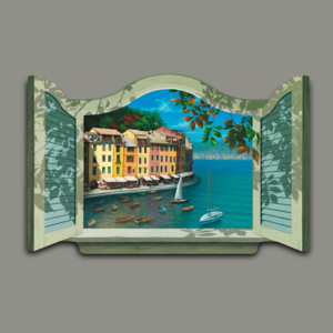 "Colors of Portofino" Free US Shipping!