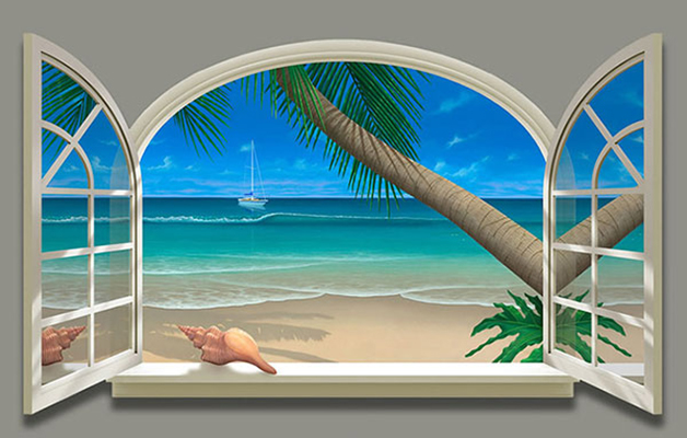 Window Art Ocean Friends - #6290000