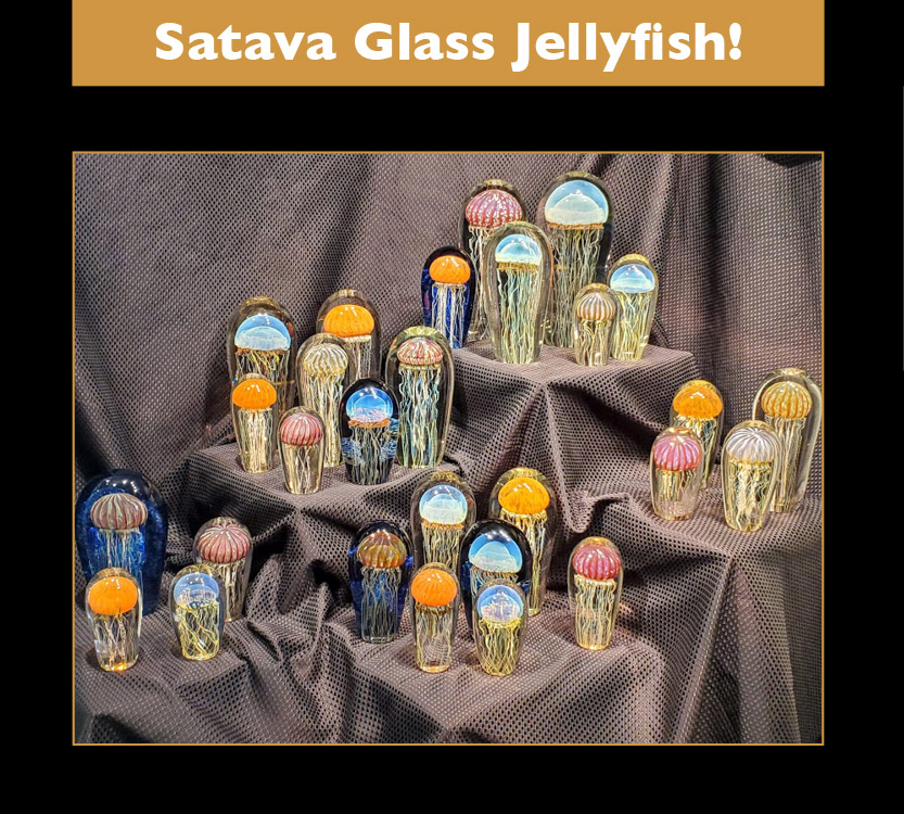 Satava Glass Jellyfish