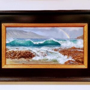 Napili Point Rainbow: Maui Original Painting