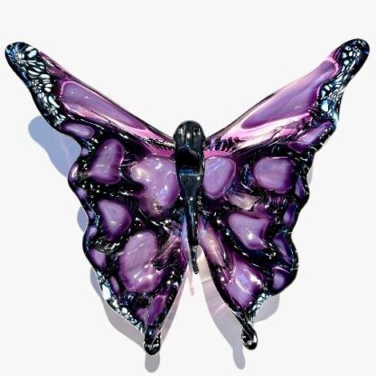 “Purple Monarch" Wall Piece by Nic McGuire - Art for Wildlife Galleries