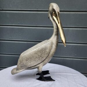 Standing Pelican by Brian Arthur