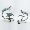 "Mother and Baby Sea Turtles" (Aqua Patina) - Thumbnail Image 1
