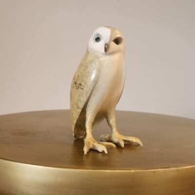Barn Owl II sculpture by Brian Arthur