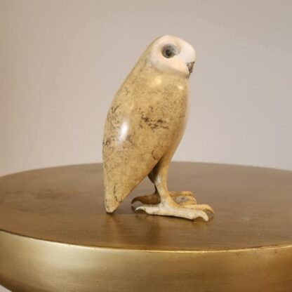 Barn Owl II sculpture by Brian Arthur