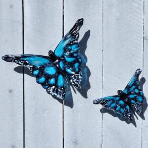 "Blue Monarch" Wall Piece