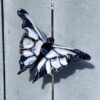"White Monarch" Wall Piece: Glass - Thumbnail Image 5