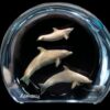 Aquatic Ballet - Dolphin Sculpture by Kitty Cantrell - Thumbnail Image 1