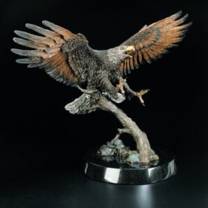 Creator's Messenger - Eagle Sculpture by Kitty Cantrell