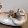 "Sea Otter w/ Crab" 6"W (See video) Free USA Shipping! - Thumbnail Image 3