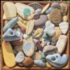 "Beachcomber’s Treasures" Hand Enhanced Giclee - Thumbnail Image 1