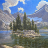 (Reworked) "Room with a View" (30" x 24") SOLD - Thumbnail Image 4