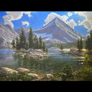 (Reworked) "Room with a View"  (30" x 24") SOLD