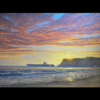 "Evening Departure: CVN 72" USS Abraham Lincoln  SOLD - Thumbnail Image 1