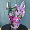 "Starfish Cluster Amethyst Green" 11" H See Video. - Thumbnail Image 4