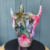 "Starfish Cluster Amethyst Green" 11" H See Video. - Thumbnail Image 6