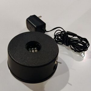 Sm. Battery Option "9 Bulb LED Light Base" (Colors: Red, Green, Blue!)