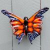 "Orange Monarch" Glass Wall Piece (Copy) - Thumbnail Image 2