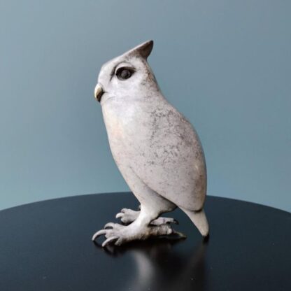 "Small Horned Owl" (5.5" H) Free USA Shipping.