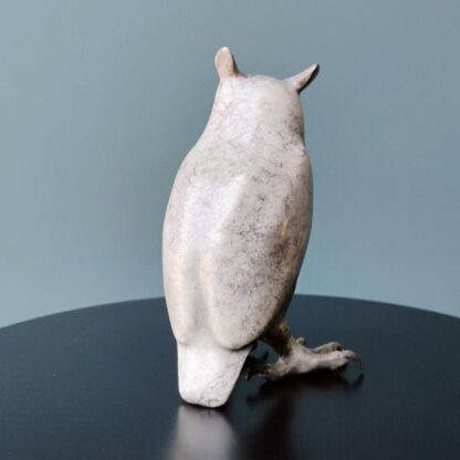 "Small Horned Owl" (5.5" H) Free USA Shipping.