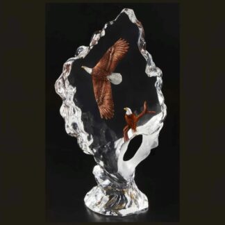 Faithful - Eagle Sculpture by Artist Kitty Cantrell