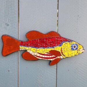 “Red Snapper” Wall Hanging Mosaic